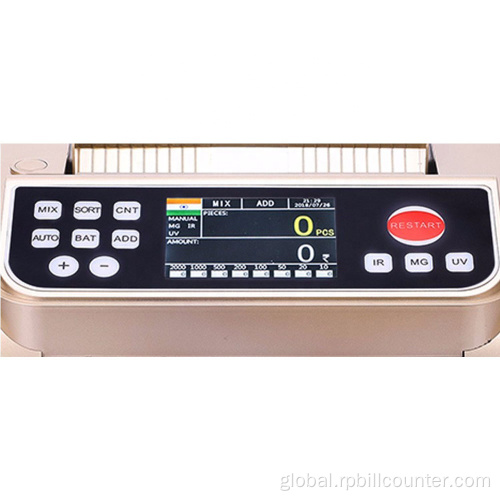 Banknote Money Counter Machine multi currency value bill counter banknote counter machine Supplier